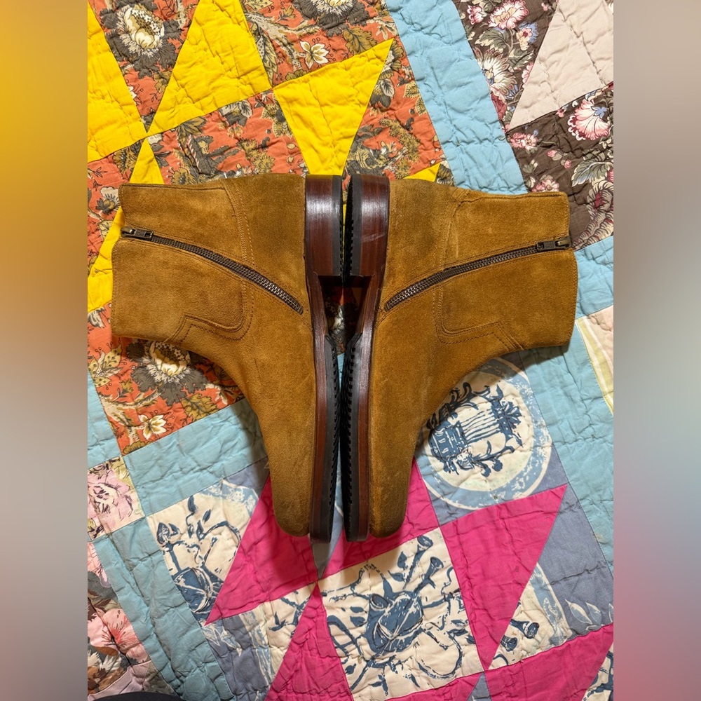 Frye Sawyer Inside Zip Mens Leather Boots:Size 9 - Picture 4 of 16
